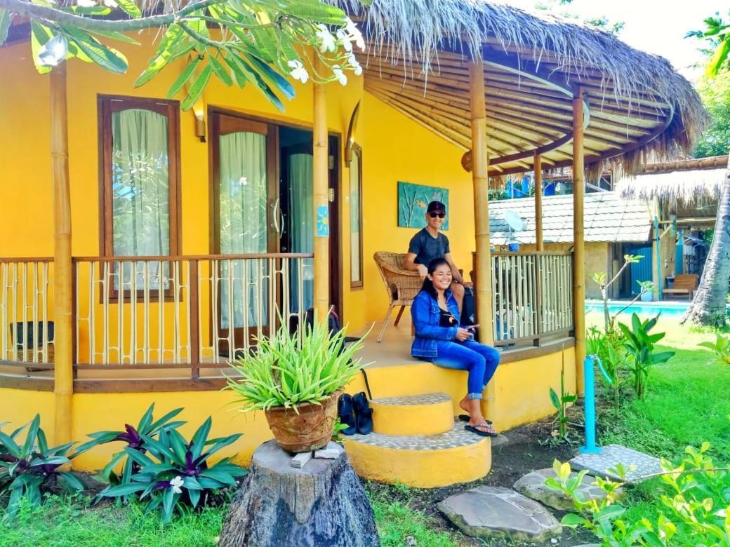 Oasi Bungalows Hotel Gili Air Exterior foto